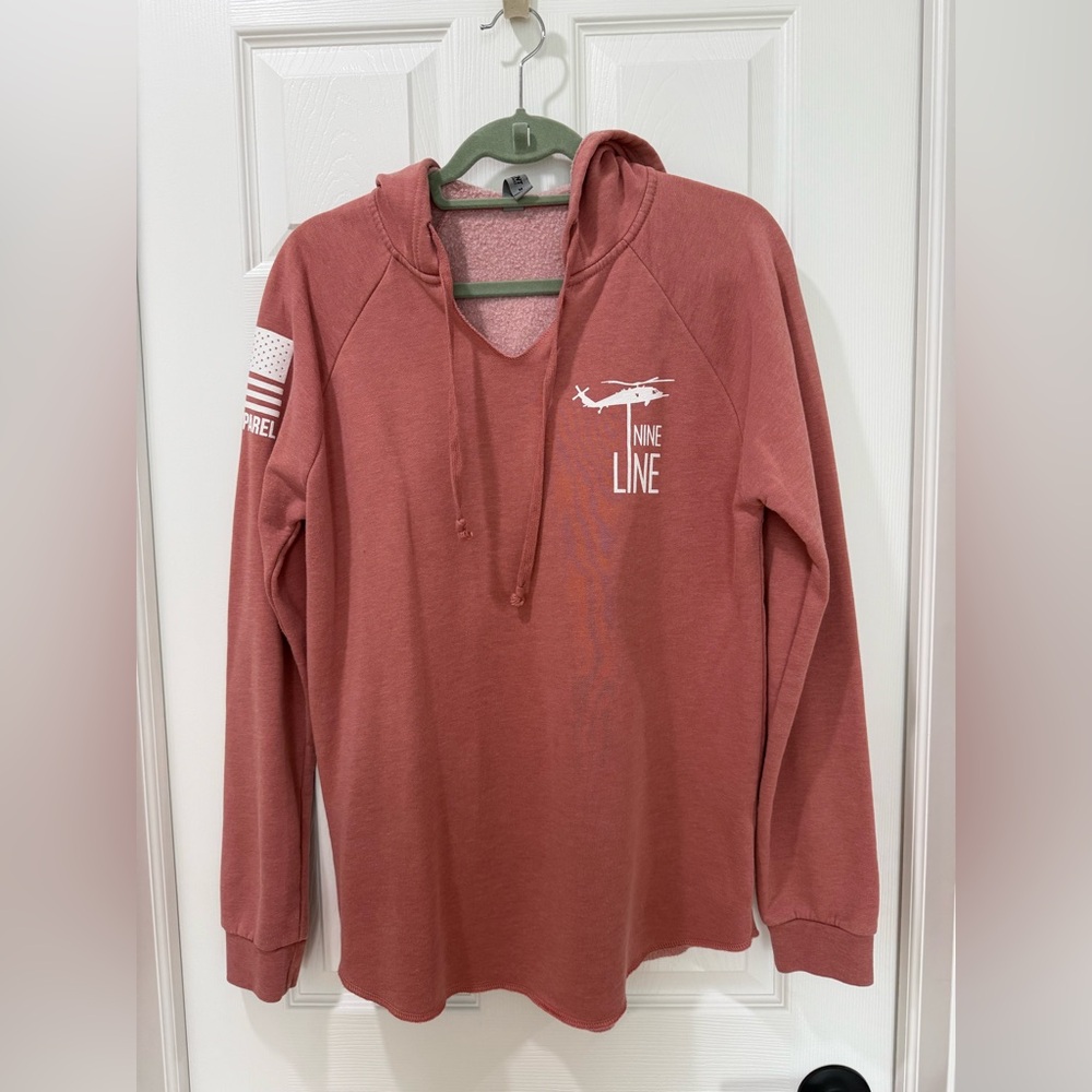 Nine Line Apparel Red Hoodie
